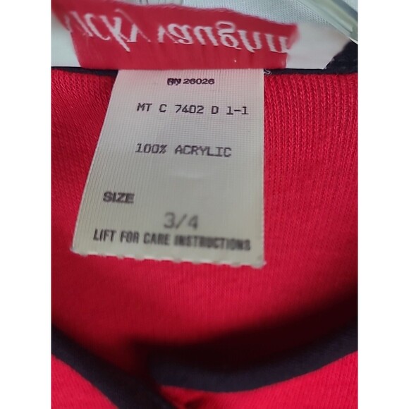 Vintage Vicky Vaughn 3/4 Dress 70's Fit and Flare Puffy Sleeves Jersey READ Desc - Picture 10 of 14